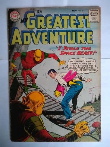 MY GREATEST ADVENTURE NO 37 November 1959