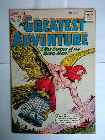 MY GREATEST ADVENTURE NO 38  December 1959