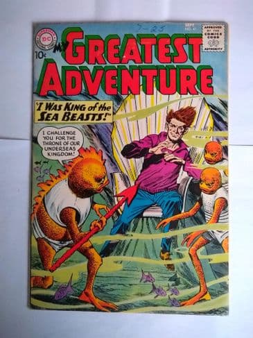 MY GREATEST ADVENTURE NO 47 September 1960