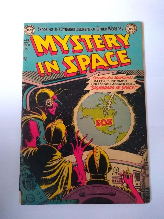 MYSTERY IN SPACE  NO 13 May 1953 (DC COMICS)
