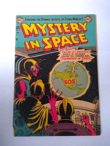 MYSTERY IN SPACE NO 13 May 1953 (DC COMICS)