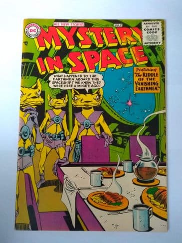 MYSTERY IN SPACE  NO 32 July 1956 (DC COMICS)