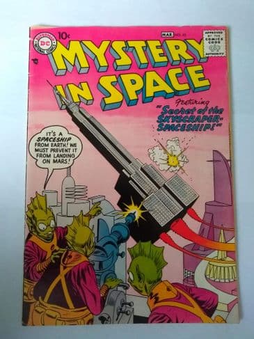 MYSTERY IN SPACE NO 42 (FEB-March 1958) (DC COMICS)