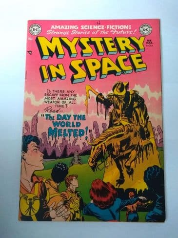 MYSTERY IN SPACE NO 6 FEB/March 1952 (CGC FN/VF 7.0.) (DC COMICS)