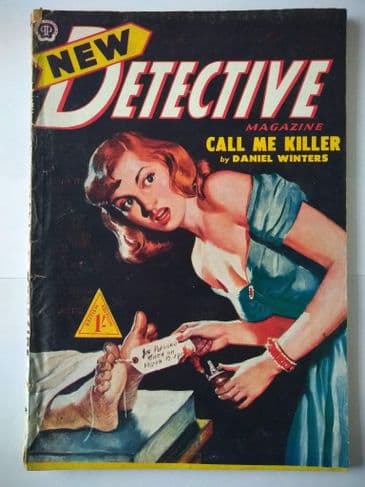 NEW DETECTIVE MAGAZINE NO 1 DEC 1950 (British Edition)