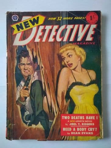 NEW DETECTIVE MAGAZINE VOL 13 NO 1 May 1949 (British Edition)