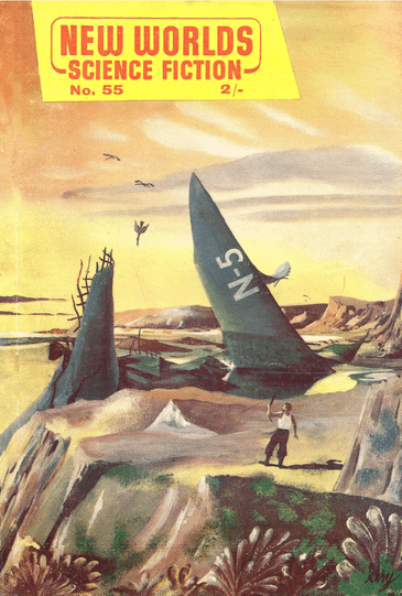 NEW WORLDS Science Fiction Magazine (Vol 19 - No.55)