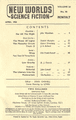 NEW WORLDS Science Fiction Magazine (Vol 24 - No.70)