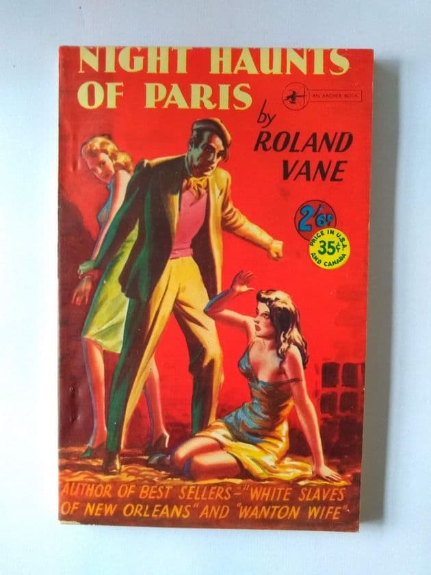 NIGHT HAUNTS OF PARIS by ROLAND VANE (NO 51 ) (Paperback )