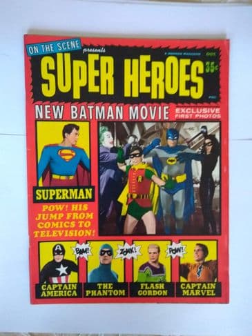 ON THE SCENE PRESENTS SUPER HEROES NO 1 OCT 1966