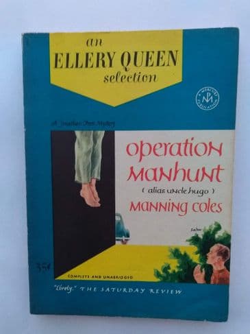 OPERATION MANHUNT by MAnnING ColeS (J68 ) (Paperback )