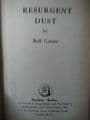 PANTHER BOOKS: RESURGENT DUST by Rolf GARNER (Hardcover)
