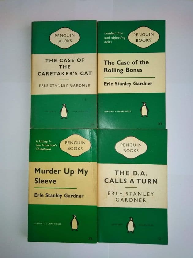 Penguin Books: Erle Stanley Gardner (4 Paperbacks)