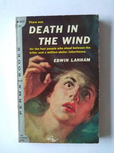 PERMA BOOKS DEATH IN THE WIND by EDWIN LANHAM (Paperback)