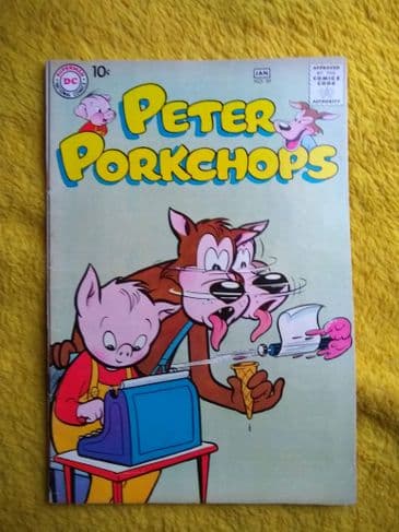 PETER PORKCHOPS NO 59 DEC 1958- JAN 1959.