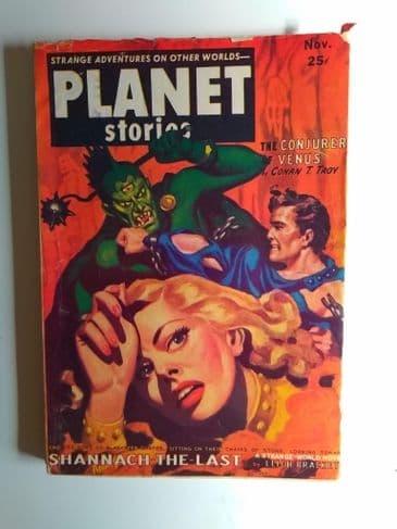 PLANET STORIES November 1952 Vol 5 No 9.
