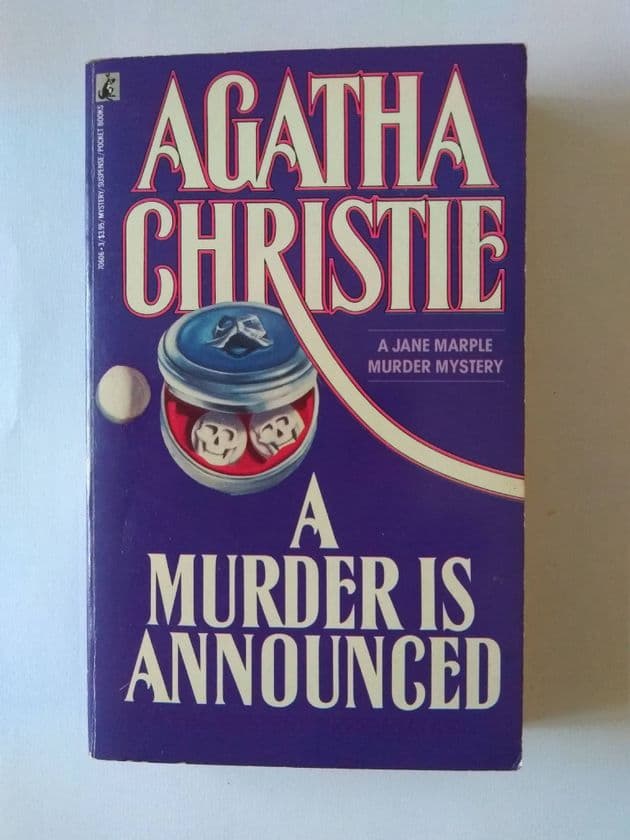 Pocket Book: A MURDER IS ANNOUNCED by Agatha Christie  (Paperback )