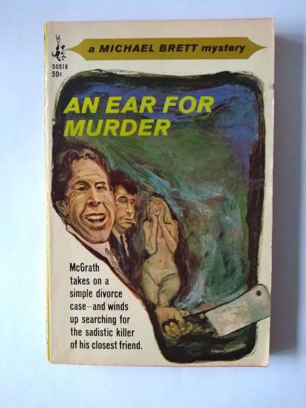 POCKET BOOK  : AN EAR FOR MURDER BY MICHAEL BRETT  (PAPERBACK)