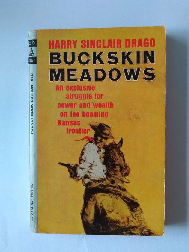 POCKET BOOK : BUCKSKIN MEADOWS by Harry SINCLAIR DRAGO (No.6121) (Paperback)