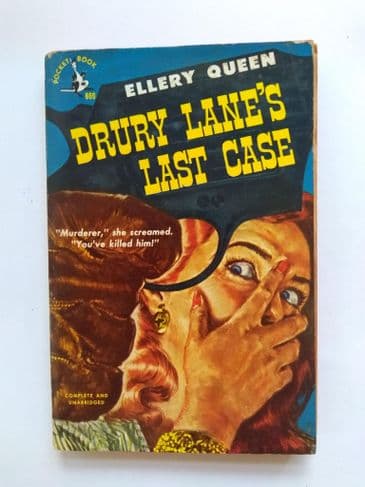 POCKET BOOK : DRURY LANE'S LAST CASE (No.669) by Ellery Queen (Paperback)