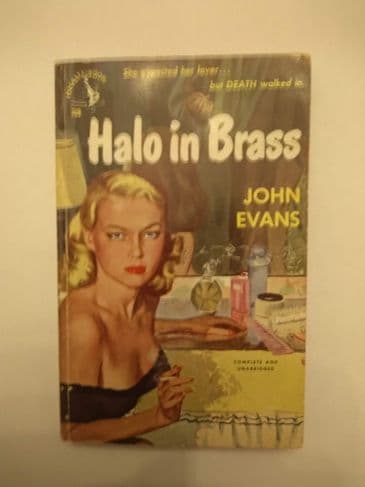 Pocket Book: HALO IN BRASS by John EVANS (Paperback)