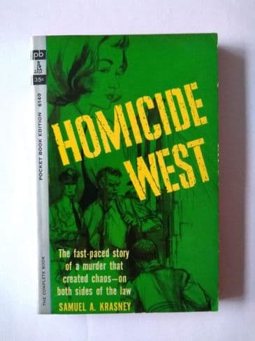 POCKET BOOK : HOMICIDE WEST by Samuel A KRASNEY (Paperback)