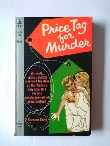 POCKET BOOK : PRICE TAG FOR MURDER by SPENCER Dean (Paperback)