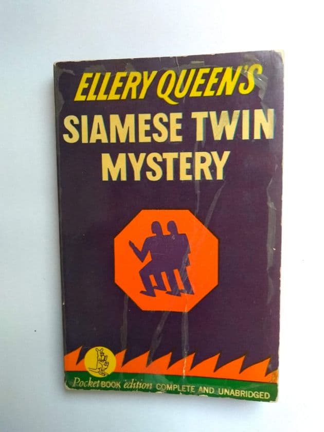 POCKET BOOK: SIAMESE TWIN MYSTERY BY ELLERY QUEEN (PAPERBACK)