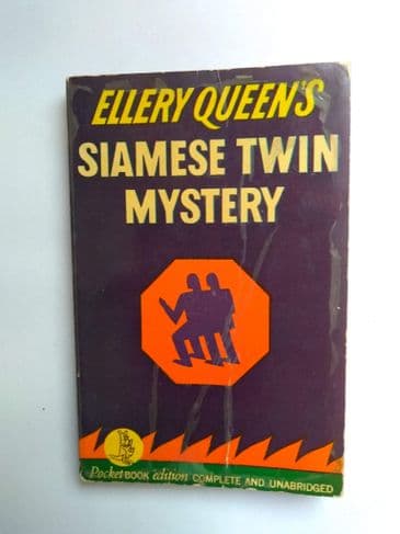 Pocket Book: SIAMESE TWIN MYSTERY by Ellery Queen (Paperback)