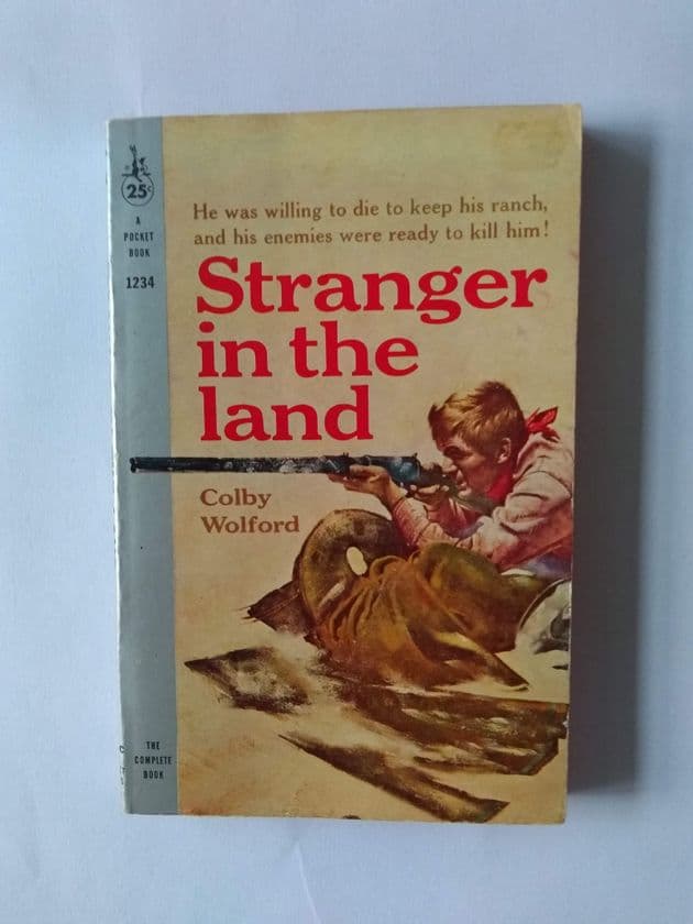 POCKET BOOK : STRANGER IN THE LAND by Colby Wolford ( 1234) (Paperback)
