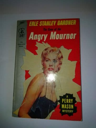 Pocket Book: THE CASE OF THE Angry Mourner (Paperback) by Erle Stanley Gardner.