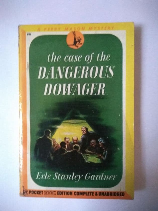 Pocket Book: THE CASE OF THE DANGEROUS DOWAGER by Erle Stanley Gardner (Paperback)