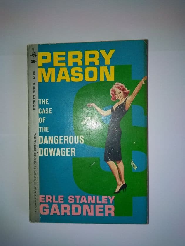 Pocket Book: THE CASE OF THE DANGEROUS DOWAGER (Paperback) by Erle Stanley Gardner.