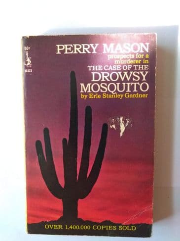 Pocket Book: THE CASE OF THE drowsy mosquito (Paperback) by Erle Stanley Gardner.