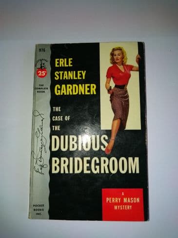 Pocket Book: THE CASE OF THE Dubious Bridegroom (Paperback) by Erle Stanley Gardner.