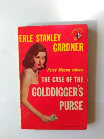 Pocket Book: THE CASE OF THE gold diggers purse (Paperback) by Erle Stanley Gardner.