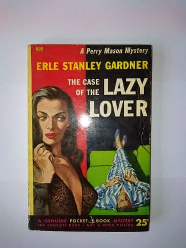 Pocket Book: THE CASE OF THE lazy lover (Paperback) by Erle Stanley Gardner.