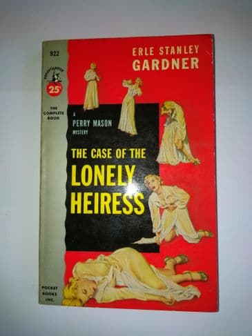 Pocket Book: THE CASE OF THE LONLEY HEIRESS (Paperback) by Erle Stanley Gardner