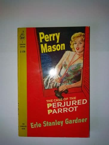 Pocket Book: THE CASE OF THE Perjured Parrot(Paperback) by Erle Stanley Gardner.