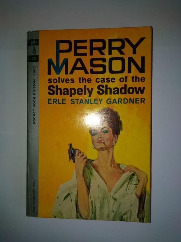 Pocket Book: THE CASE OF THE SHAPELY SHADOW (Paperback) by Erle Stanley Gardner.
