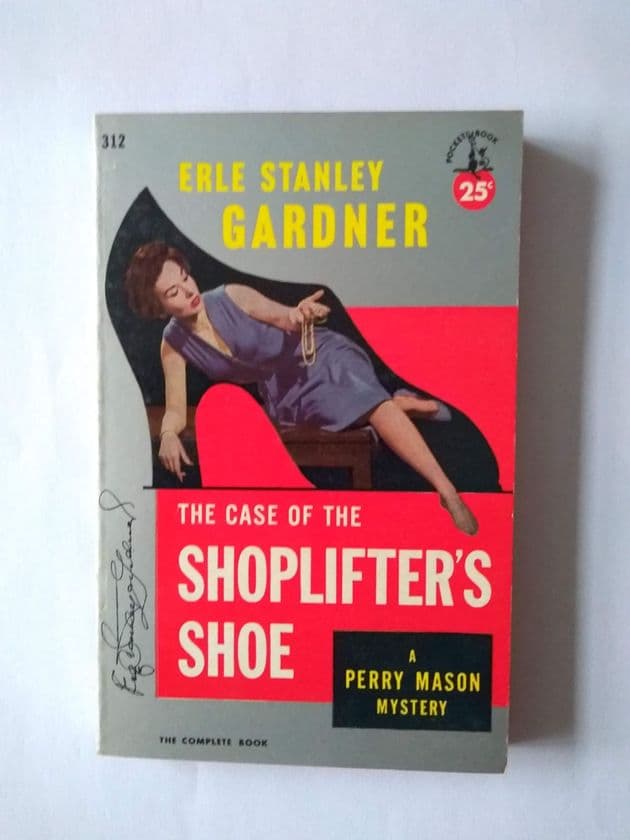 POCKET BOOK : THE CASE OF THE SHOPLIFTER'S SHOE by Erle Stanley Gardner (Paperback)