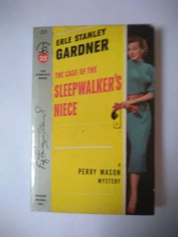 Pocket Book: THE CASE OF THE SLEEPWALKER'S NIECE by Erle Stanley Gardner (No.277) (Paperback)