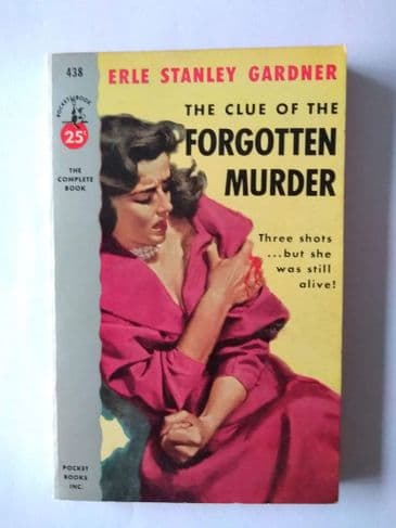 POCKET BOOK : THE CLUE OF THE FORGOTTEN MURDER by Erle Stanley Gardner (Paperback)