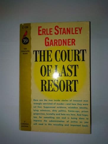 Pocket Book: The Court of Last Resort (Paperback) by Erle Stanley Gardner.