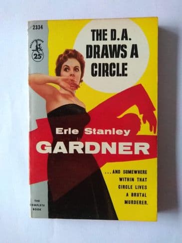POCKET BOOK : THE D.A DRAWS A CIRCLE by Erle Stanley Gardner (Paperback)