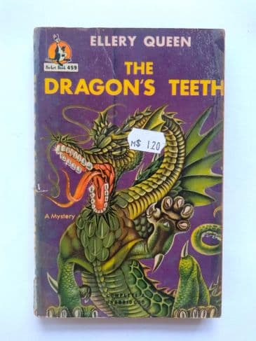POCKET BOOK : THE DRAGON'S TEETH (No.459) by Ellery Queen (Paperback)