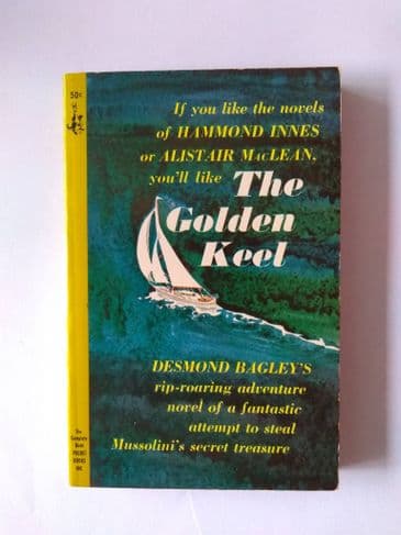 POCKET BOOK : THE GOLDEN KEEL by DESMOND BAGLEY (No.50159) (Paperback)