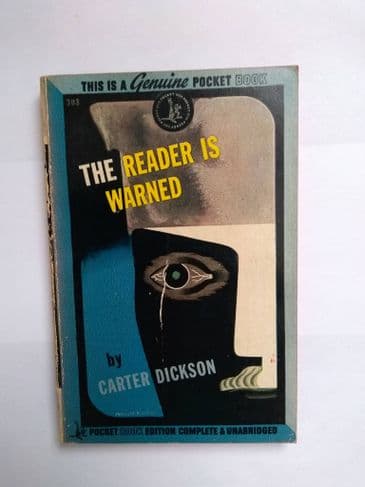 Pocket Book: THE READER IS WARNED by Carter Dickson (Paperback)