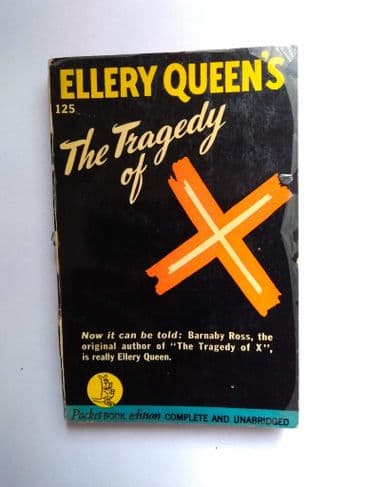 Pocket Book: TRAGEDY OF LETTER X by Ellery Queen (Paperback)