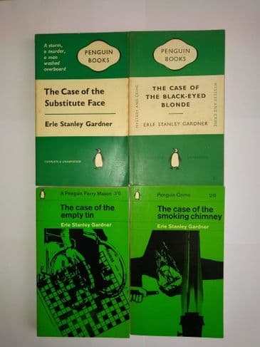 POCKET BOOKS: Erle Stanley Gardner ( 4 (Paperback)s) Penguin books.